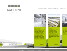Tablet Screenshot of gate-one.pl